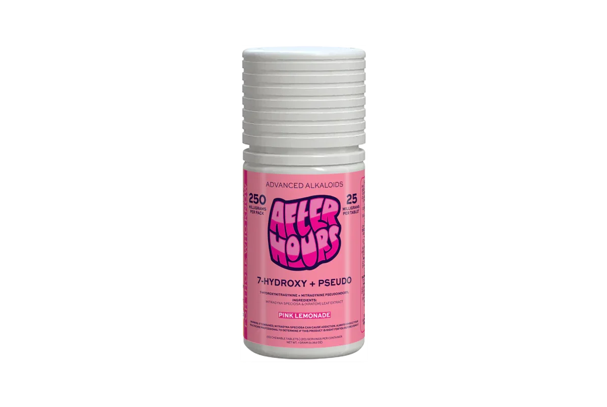After Hours 10ct 7OH Chewable Tabs Pink Lemonade 25mg per Tablet - Seven Tech