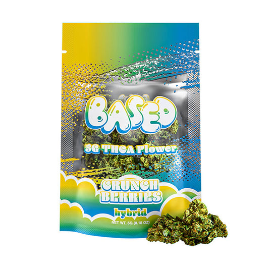BASED 5G THCA FLOWER – CRUNCH BERRIES HYBRID