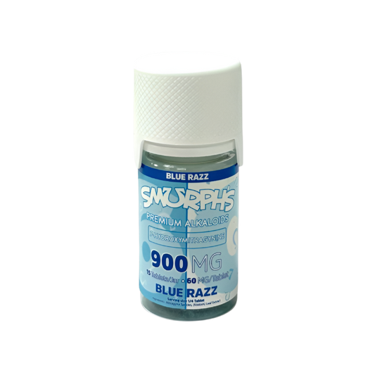 Smurphs 15ct 7OH Chewable Tabs Blue Razz 60mg Per Tablets - Seven Tech
