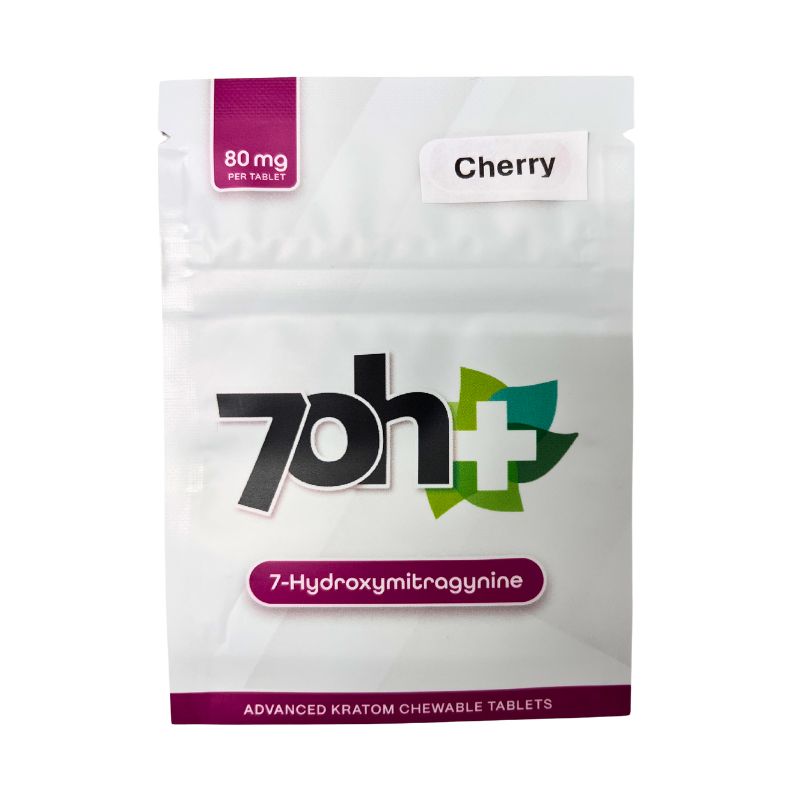 7OH Plus 7-Hydroxy Advance Kratom Chewable Tablets 80mg Per Tablet