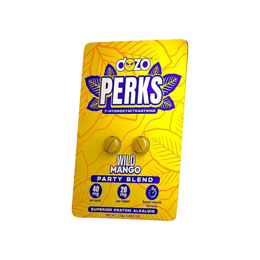 Dozo Perks 2ct 7OH Chewable Tabs 20mg per Tablet - Seven Tech