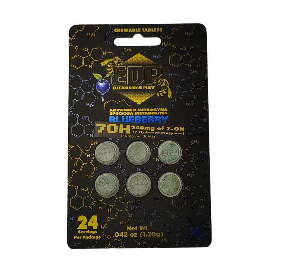 🎁 EDP 6ct 7OH Chewable Tabs Blueberry 40mg per Tablet (100% off) - Seven Tech