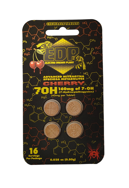 EDP 4ct 7OH Chewable Tabs Cherry 40mg per Tablet
