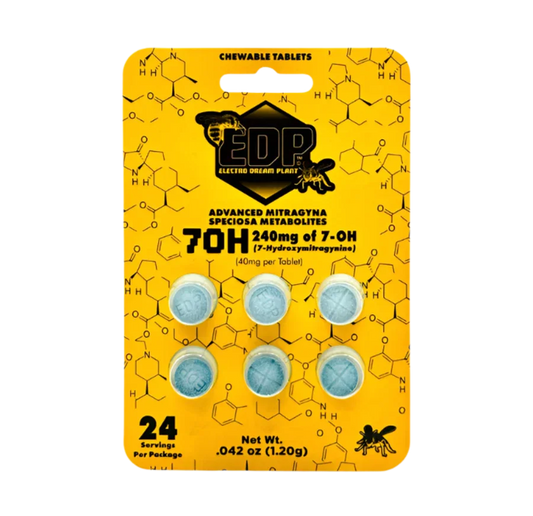 EDP 6ct 7OH Chewable Tabs 40mg per Tablet - Seven Tech