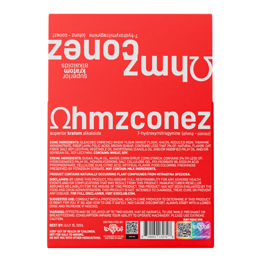 Exodus Ohmz Conez 2 ct 70mg Strawberry - 7OH+