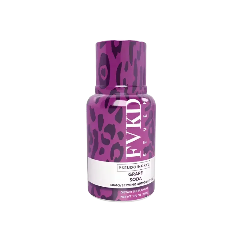 FVKD Psuedoindoxyl Shot Grape Soda 40mg - Seven Tech