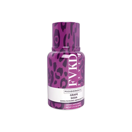 Purple leopard-print bottle.