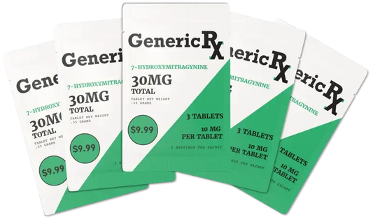 Generic Rx 15ct 7OH Chewable Tabs 150mg Bundle 10mg per Tablet - Seven Tech