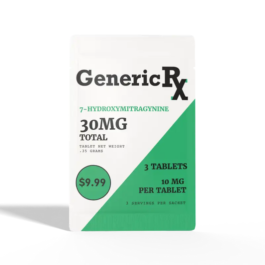 Generic Rx 10mg 3ct Tabs 30mg Pack GenericRx  7OH+