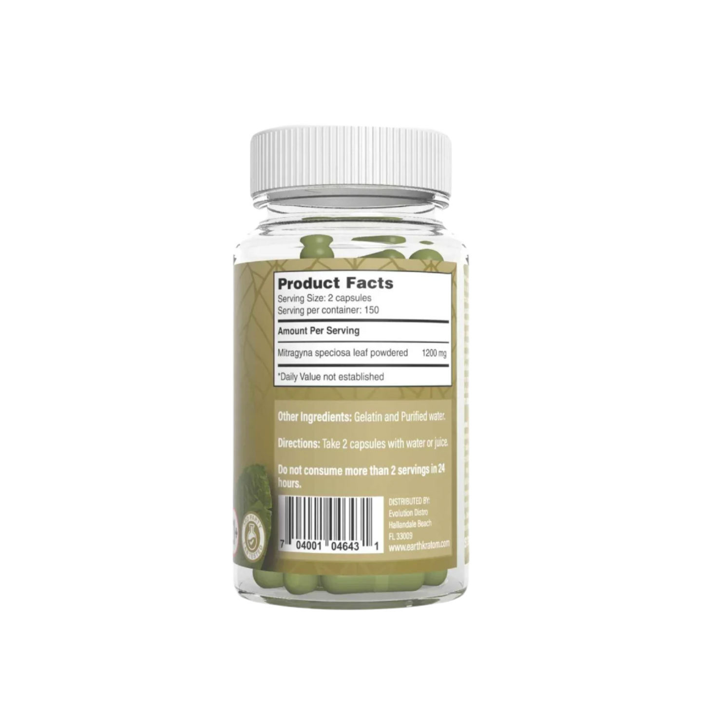 XTREME SPECIOSA CAPSULES 300CT - MAENG DA GREEN VEIN - Seven Tech