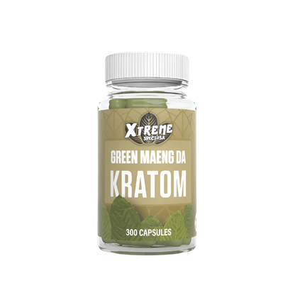 XTREME SPECIOSA CAPSULES 300CT - MAENG DA GREEN VEIN - Seven Tech