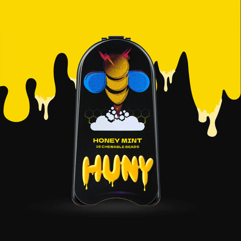 HUNY BOOST ARECOLINE MINTS FOR ENERGY & MOOD BOOST 15CT - HONEY MINT - Seven Tech