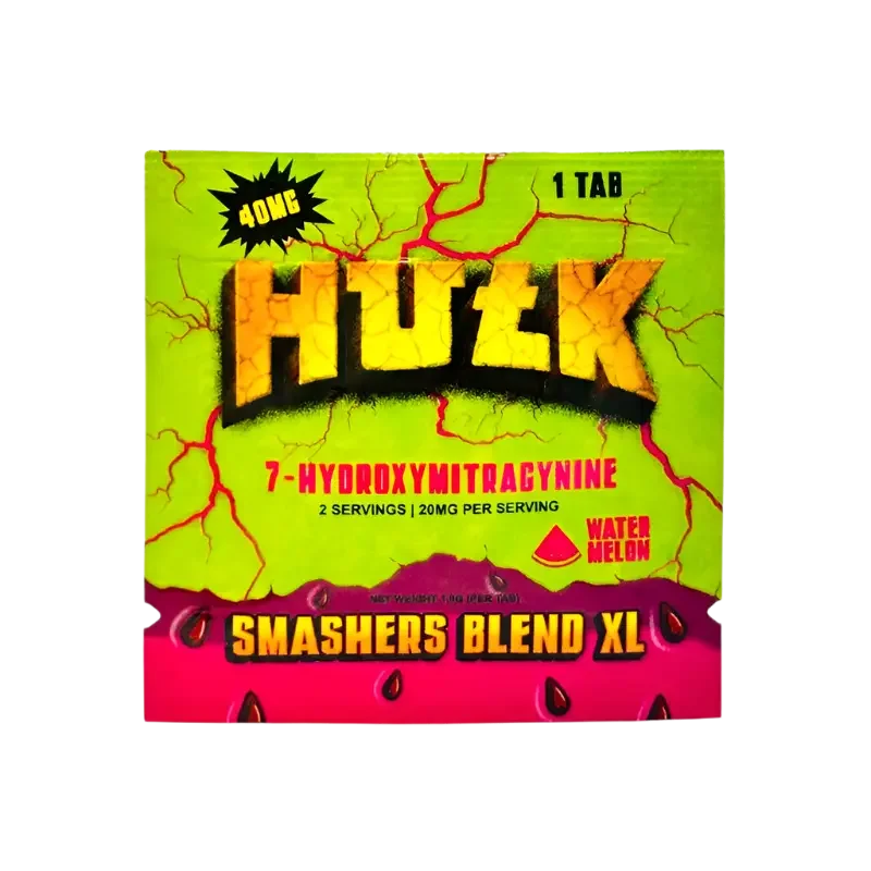 Hu7k 1ct 7OH Tabs Watermelon 40mg Per Tablet - Seven Tech