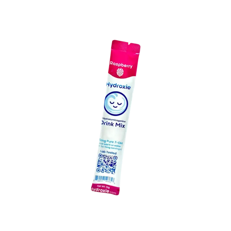 Hydroxie Kratom 7-hydroxymitragynine Drink Mix Raspberry 15mg - Seven Tech