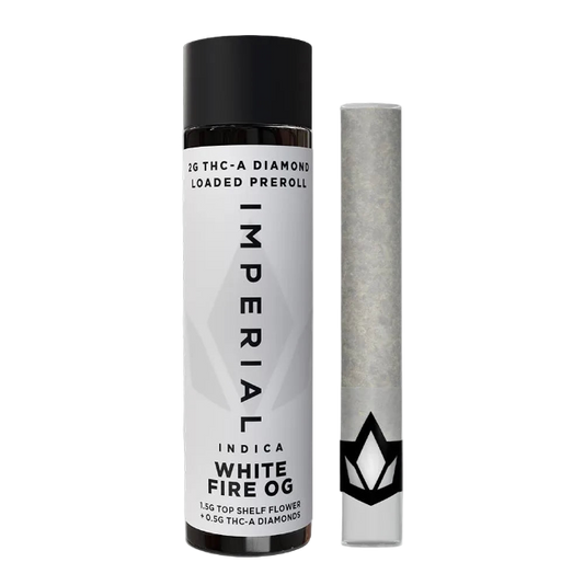 IMPERIAL THC-A LOADED PREROLL 2G – WHITE FIRE OG INDICA