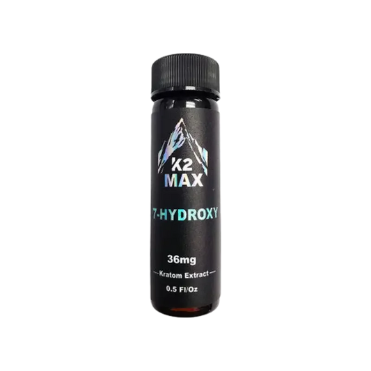 K2 Max 1-Hydroxy Extract Shot 36mg Liquid of Kratom Extract - Seven Tech