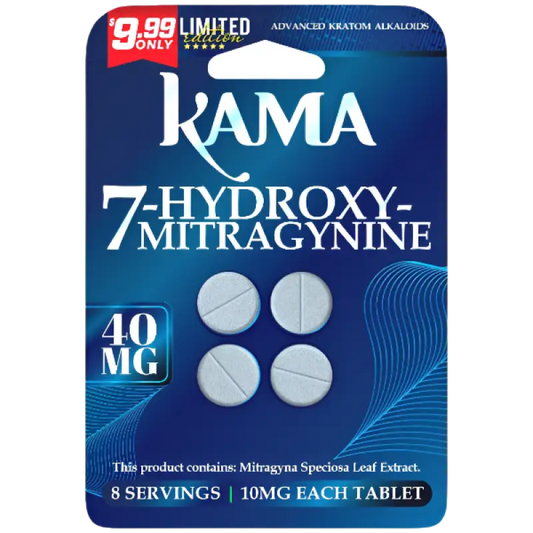 Kama 7-Hydroxy-Mitragynine tablets.