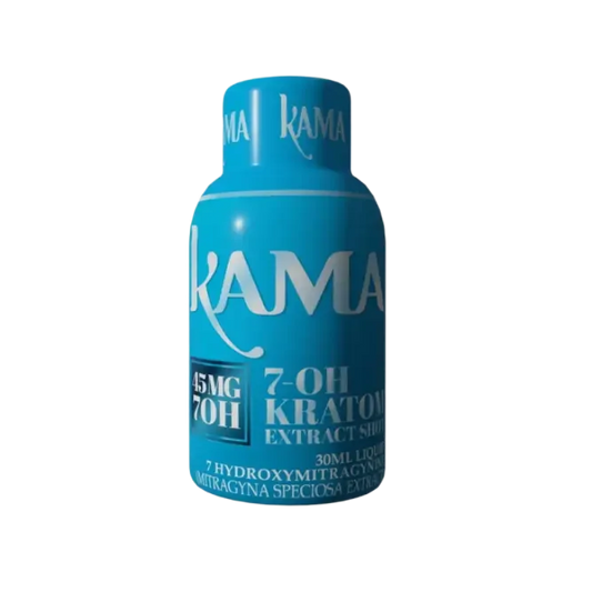 KAMA 7OH Liquid Kratom Extract Shots 45mg 1ct - Seven Tech