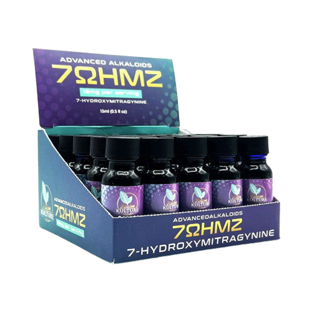 Kratom Kulture Botanicals 7 OHMZ Extract Shots 15ml - Kratom Kulture- Liquid Supplement