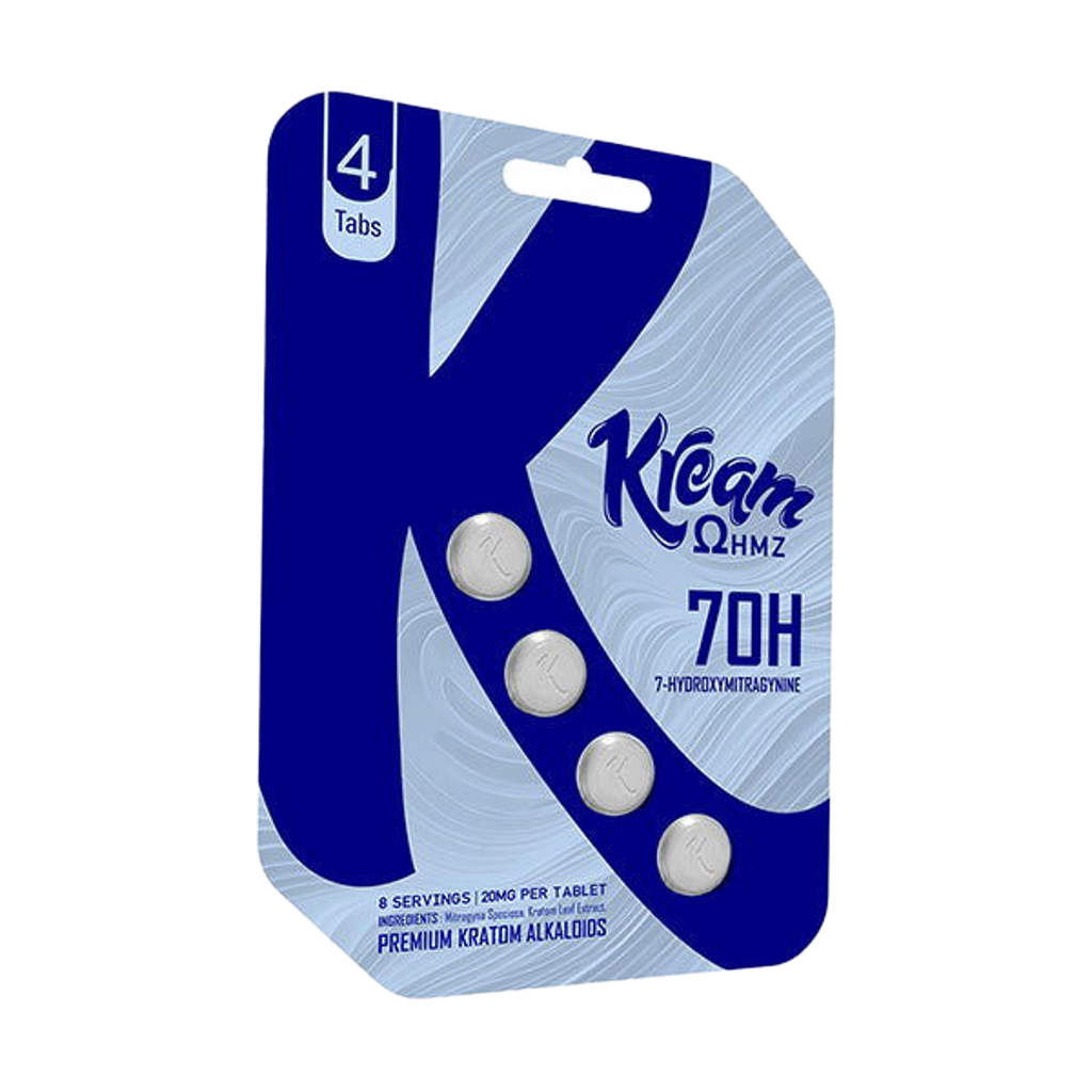 Kream 7-OH Tablets | 4 Count Kream  7OH+