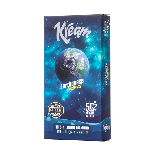 KREAM GALAXY LIQUID DIAMOND THC-A 5G DISPOSABLE - EARTHQUAKE HYBRID - Seven Tech