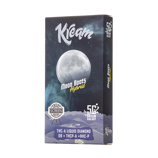 KREAM GALAXY LIQUID DIAMOND THC-A 5G DISPOSABLE - MOON BOOTS HYBRID - Seven Tech