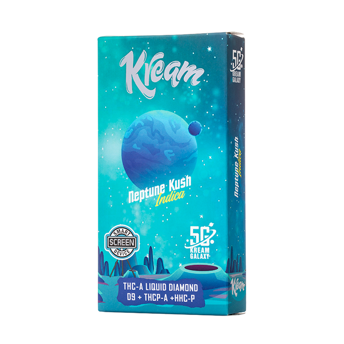 KREAM GALAXY LIQUID DIAMOND THC-A 5G DISPOSABLE - NEPTUNE KUSH INDICA - Seven Tech