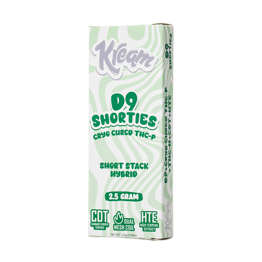 KREAM D9 SHORTIES CRYO CURED THC-P 2.5G DISPOSABLE - SHORT STACK HYBRID - Seven Tech