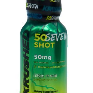 Krushed 7-Hydroxymitragynine Lemon Liquid Kratom Extract Shot 50mg