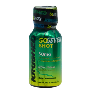 Krushed 7-Hydroxymitragynine Lemon Liquid Kratom Extract Shot 50mg