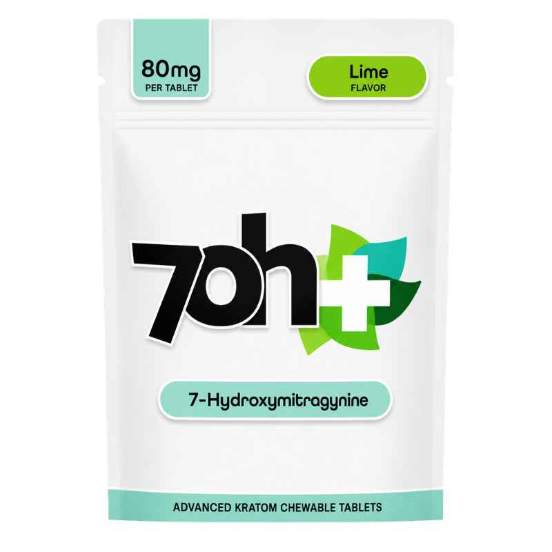 7OH Plus 7-Hydroxy Chewable Tablets 80mg Per Tablet