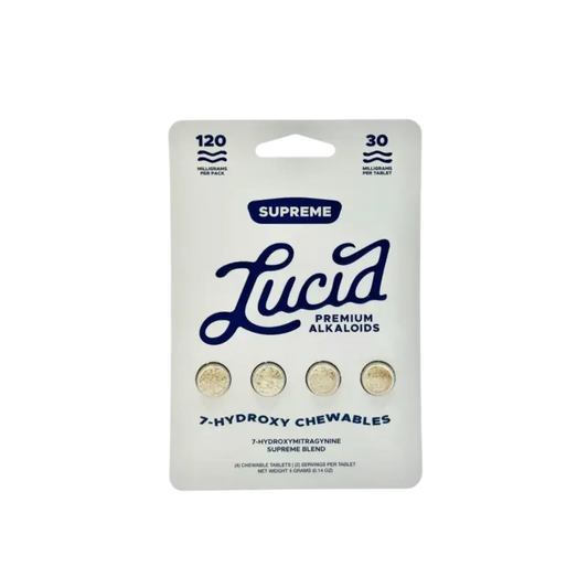 Lucid 4ct Supreme 7OH Chewable Tabs 30mg per Tablet - Seven Tech