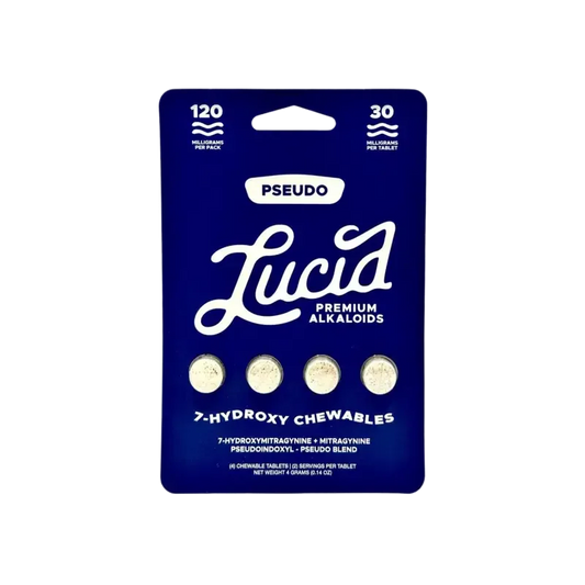 Lucid 4ct Pseudo 7OH Chewable Tabs 30mg per Tablet - Seven Tech