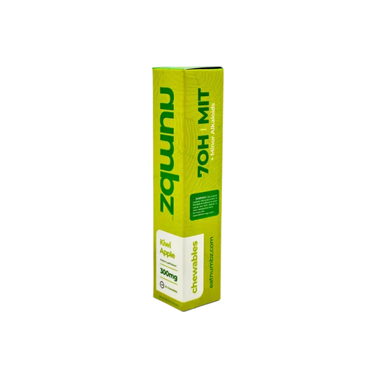 Numbz 20ct 7OH + MIT Tablets Kiwi Apple 15mg Per Tablet - Seven Tech