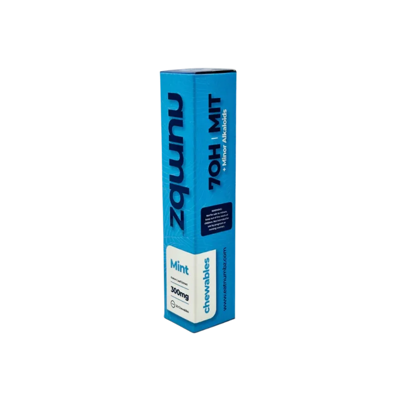 Numbz 20ct 7OH + MIT Tablets Mint 15mg Per Tablet - Seven Tech