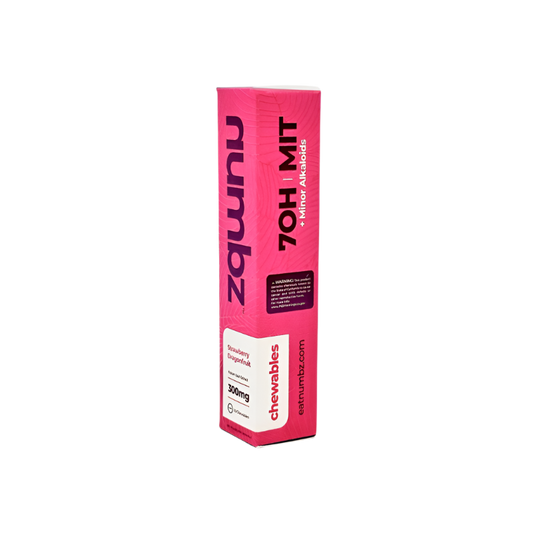 Numbz 20ct 7OH + MIT Tablets Strawberry Dragon Fruit 15mg Per Tablet