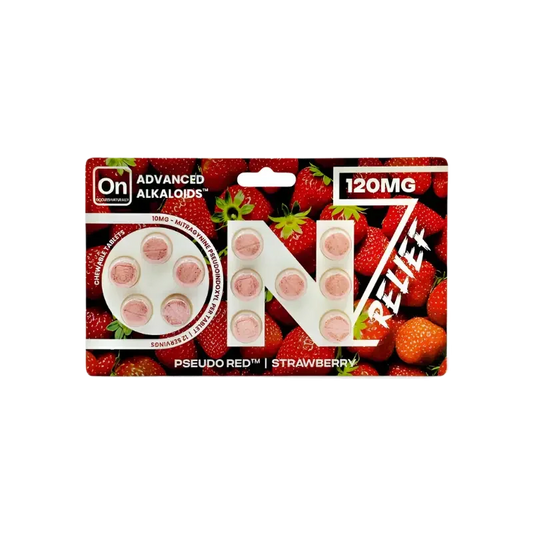 On7 12ct 7OH + Pseudo Strawberry Tabs 10mg Per Tablet - Seven Tech