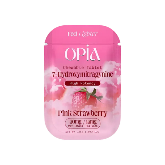 Opia 1ct 7OH Chewable Tabs Pink Strawberry 30mg per Tablet - Seven Tech