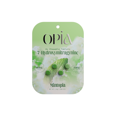 OPiA: 7-OH 20mg Tabs Mintopia - 4CT - 7OH+