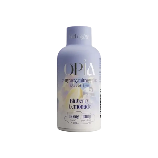 Opia 7 Hydroxymitragynine Liquid Shot Blueberry Lemonade 30ml - Seven Tech