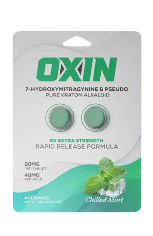 Oxin brand kratom supplement.