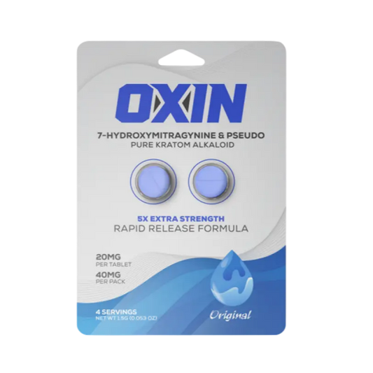 Oxin 2ct 7OH + Psuedo Original Chewable Tabs 20mg Per Tablet