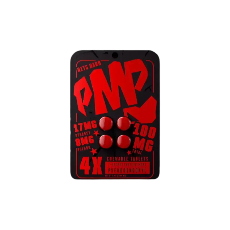 PMP 4ct 7OH + Pseudo Chewable Tabs 25mg per Tablet - Seven Tech