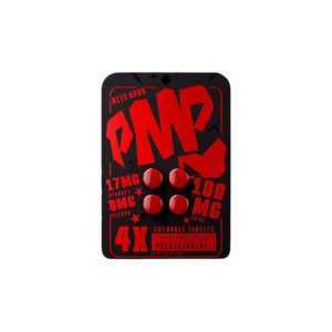 Red and black skateboard bearing package labeled ’PNP’ with six circular bearings shown.