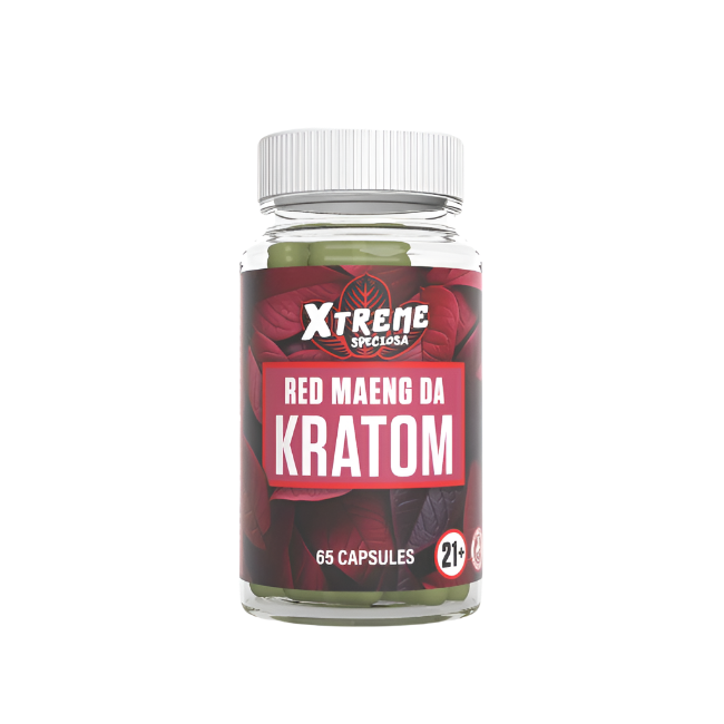 XTREME SPECIOSA CAPSULES 65CT - MAENG DA RED VEIN - Seven Tech