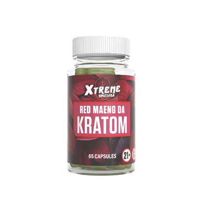 XTREME SPECIOSA CAPSULES 65CT - MAENG DA RED VEIN - Seven Tech