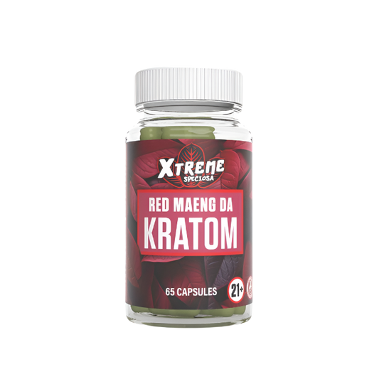 XTREME SPECIOSA CAPSULES 65CT - MAENG DA RED VEIN - Seven Tech