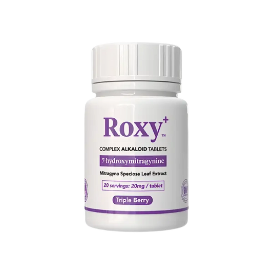 Roxy 10ct 7OH Chewable Tabs Triple Berry 20mg per Tablet - Seven Tech