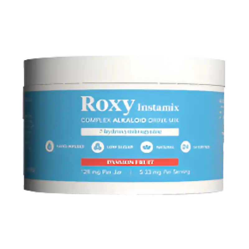 Roxy Instamix supplement container.