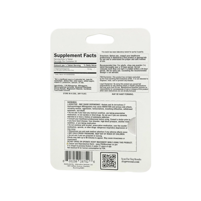 PRESS'D 5ct 7OH Chewable Tabs Fuji Apple Extra Strength 40mg Per Tablets - Seven Tech